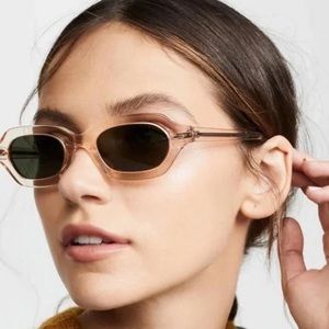 The Row x Oliver Peoples La Cc Sunglasses in light silk